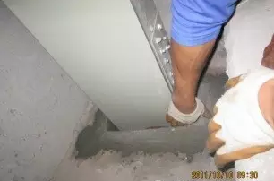 竖井电缆桥架专用防火封堵操作过程解析